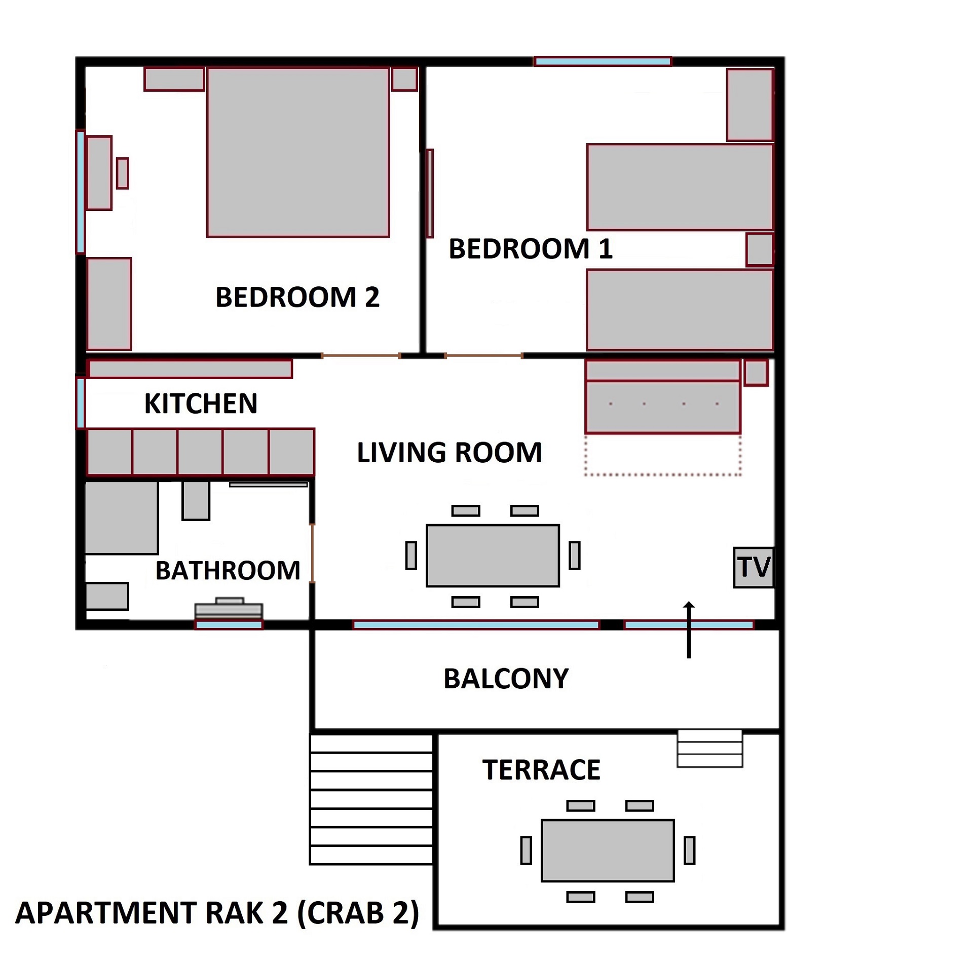 Apartment Rak 2 - House Rak, Vis
