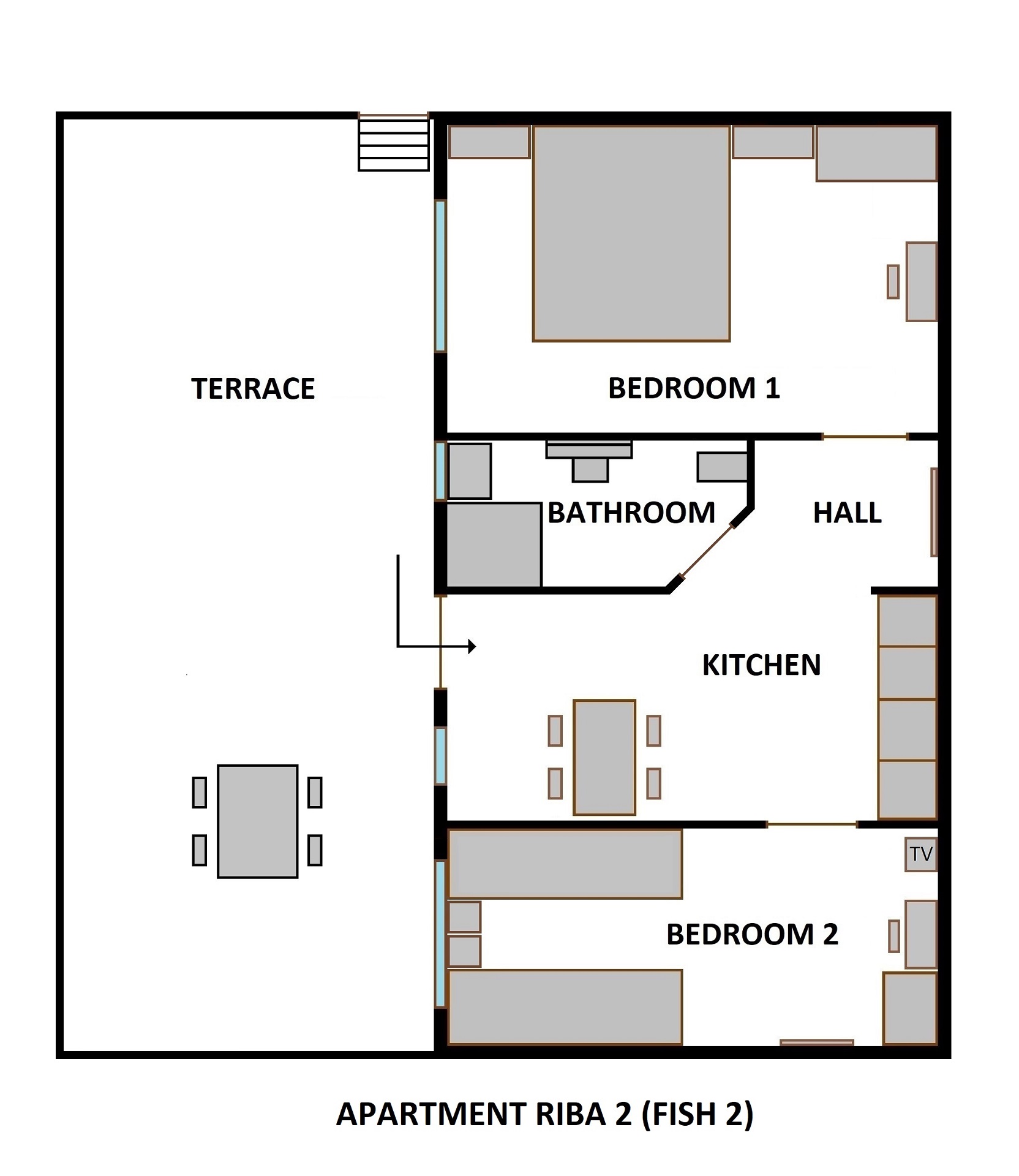 Apartment Riba 2 - House Riba, Vis